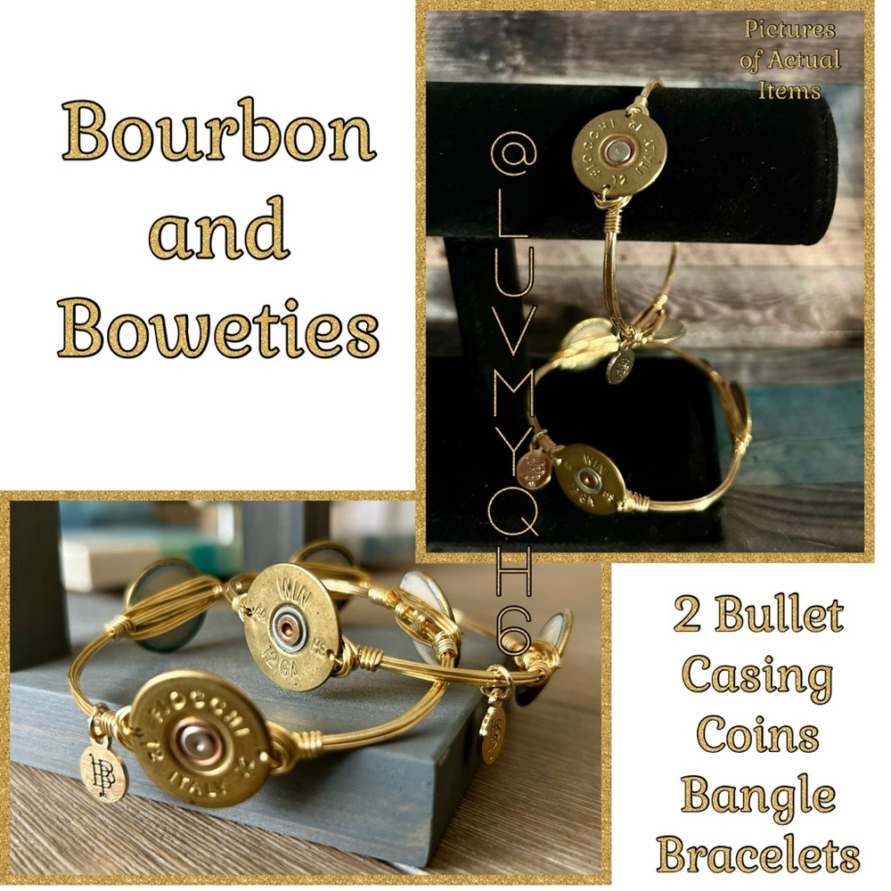Bourbon & Boweties Bullet Coin 2 Bangles